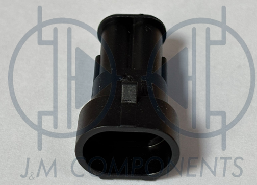 CONECTOR 2 VIAS MACHO CALAVERA